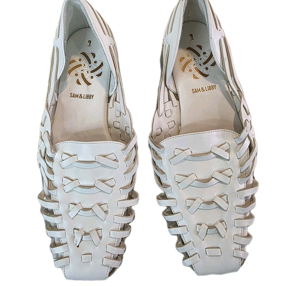 Sam & Libby Women's Asha‎ Espadrille Bright White Casual Size 9 New Shoe